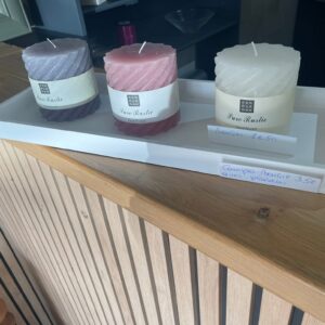 Trio bougie Candle Man