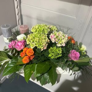 Bouquet de rose garni