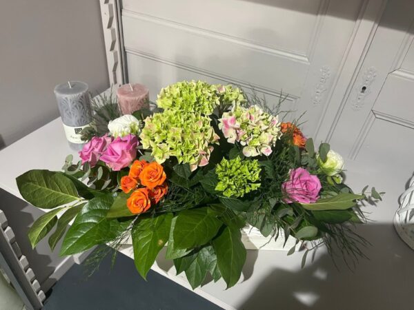 Bouquet de rose garni